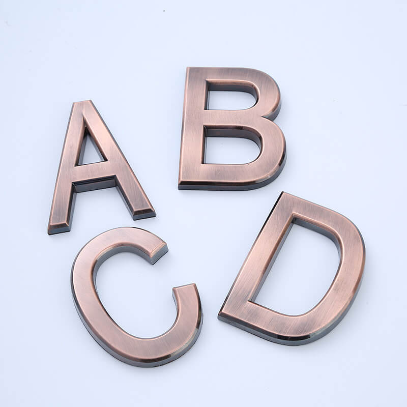 Outdoor channel letters