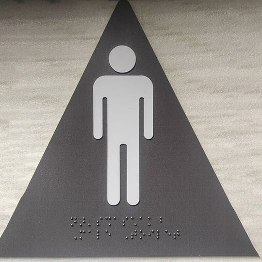 ADA SIGNS Custom ADA Compliant Braille Sign Digital letters signs for blind accessibility