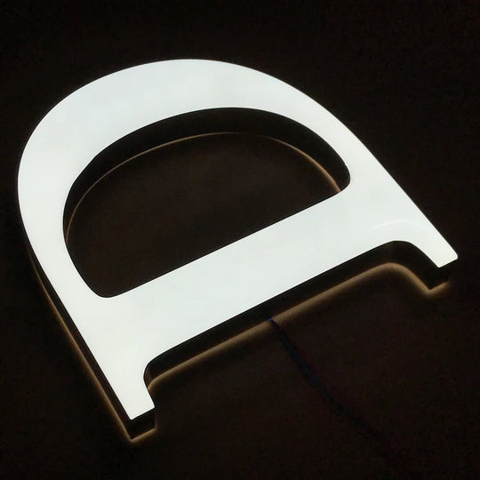 Affordable backlit house numbers light up address signs for houses