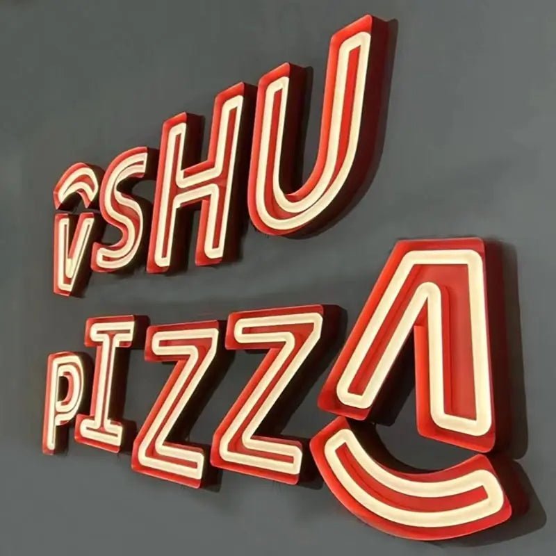 Color-changing LED marquee neon letters for parties