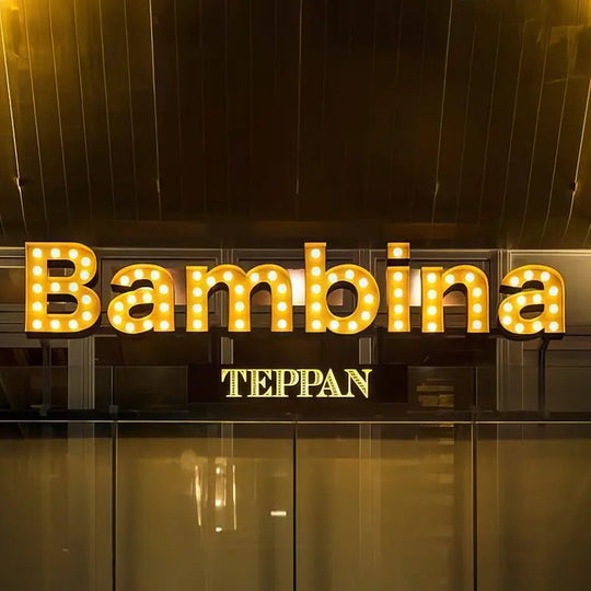 Custom 3D marquee letters for shop and business signs