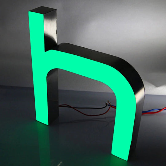 Custom Acrylic Signs with LED and Large Lit Up House Numbers for Mailbox