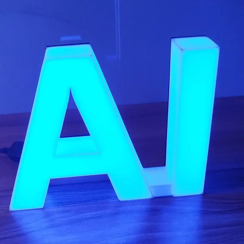 Energy-efficient LED acrylic signage for offices