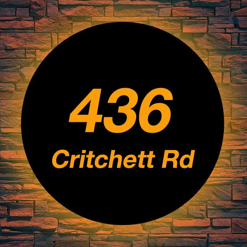 Lighted House Number Signs products for sale house numbers for outside
