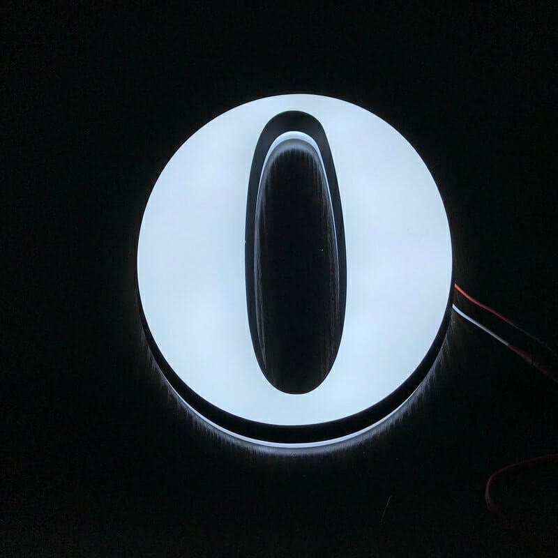 solar house numbers light up house numbers backlit house numbers