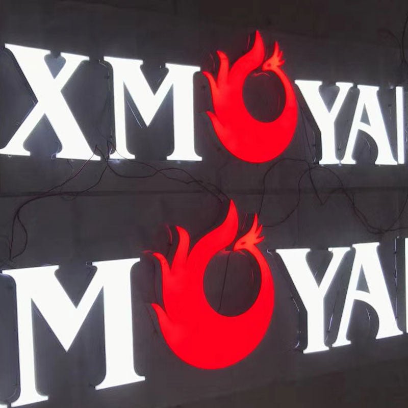 Front lit signs for medical clinics and healthcare centers