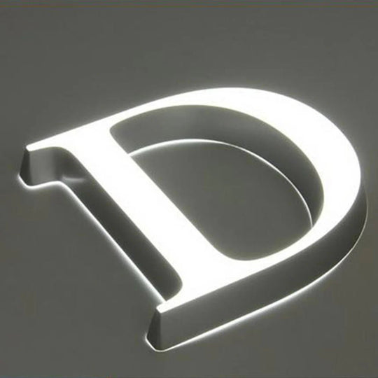LED backlit house numbers light up address signs for visibility
