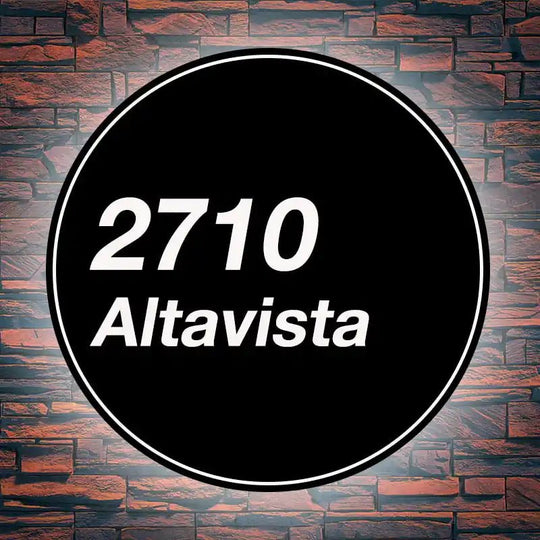 raised house numbers Solar Address Sign Lighted Plaque Outdoor Waterproof Illuminated LED Numbers