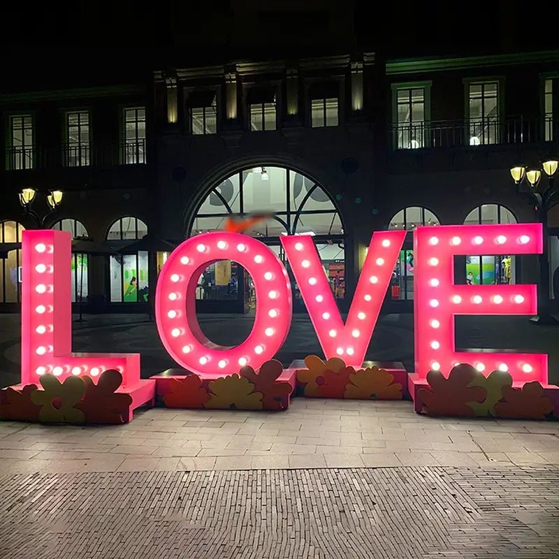 Personalized marquee light up letters with your name