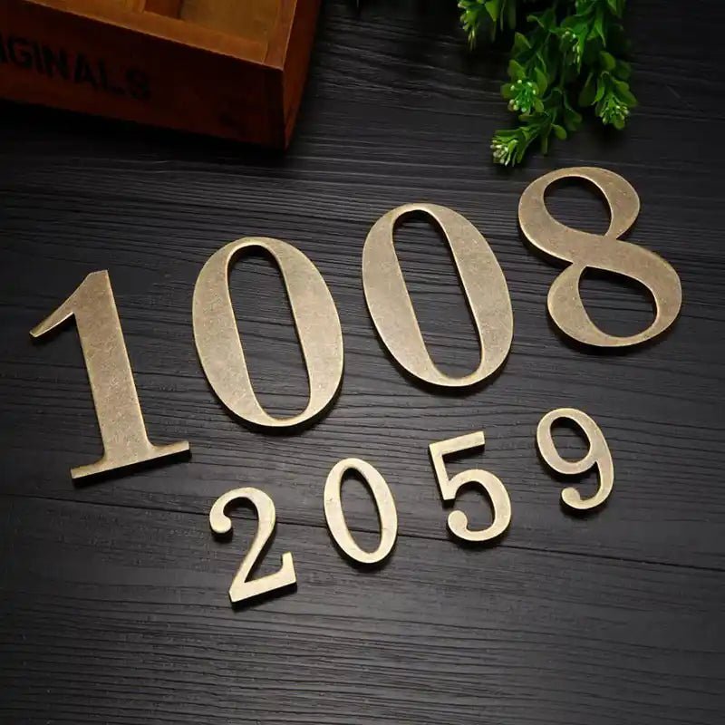 metal address sign for yard