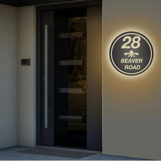 Round Signs And Plaques  Home Décor Products
