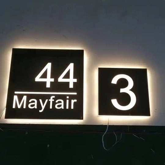 Address sign shop large outdoor address signs lighted address sign