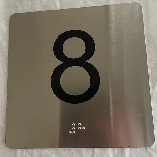 custom ADA signs with braille Custom braille floor signs for accessibility