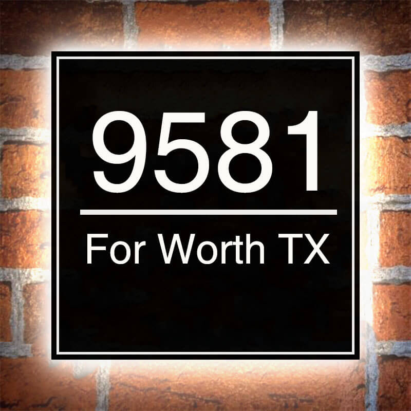 custom address plaques for houses, apartments and community building Outdoor Plaques