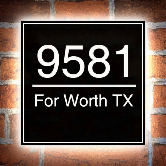 custom address plaques for houses, apartments and community building Outdoor Plaques
