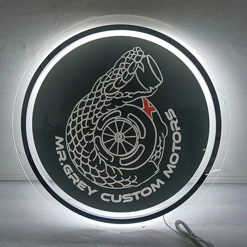 custom acrylic led light box signs for retail storefront branding and advertising