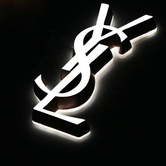 long-lasting LED frontlit backlit letters
