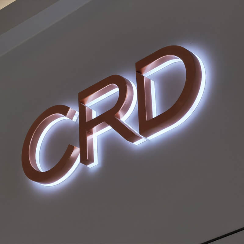 business signs outdoor lighted