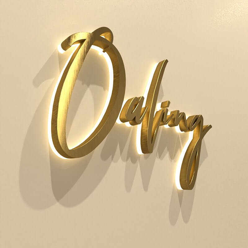 illuminated business signs