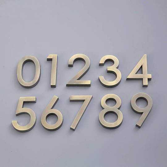 house number signs mailbox numbers