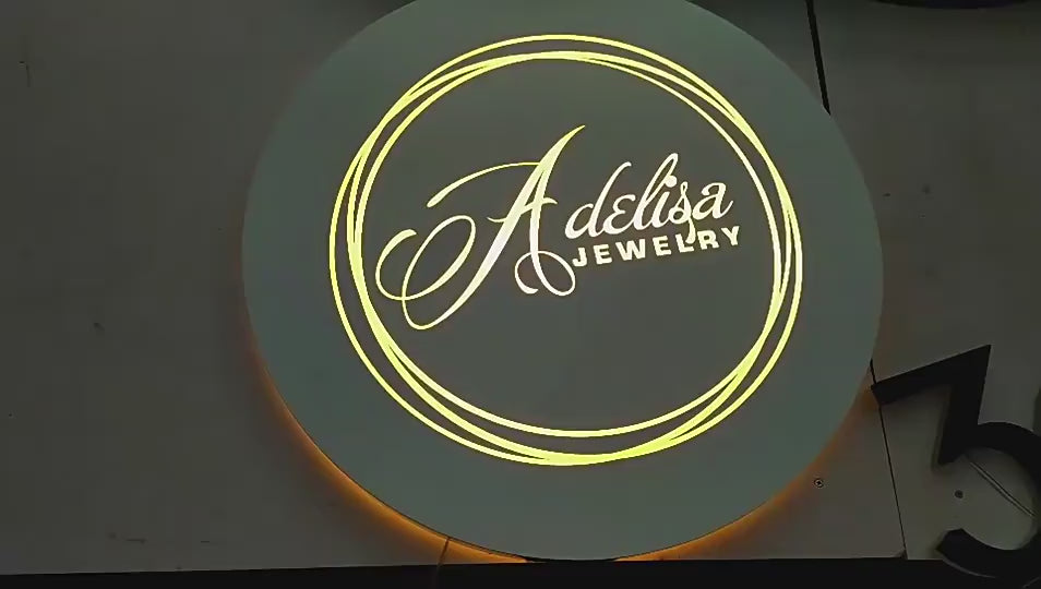 custom led illuminated blade signs for retail storefronts and business identification