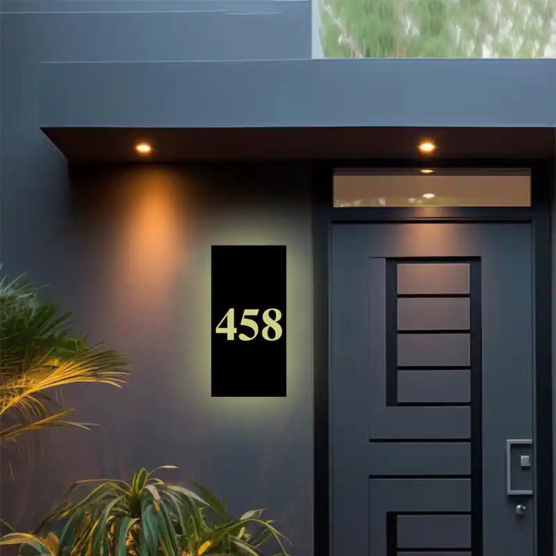 Lighted House Numbers LED House Numbers Available in Wholesale