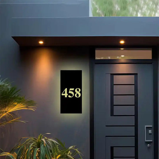 Lighted House Numbers LED House Numbers Available in Wholesale