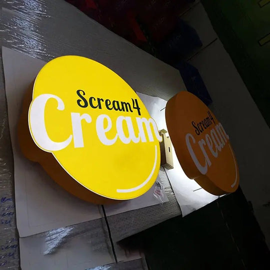 salon and spa led illuminated blade signs for beauty services advertising