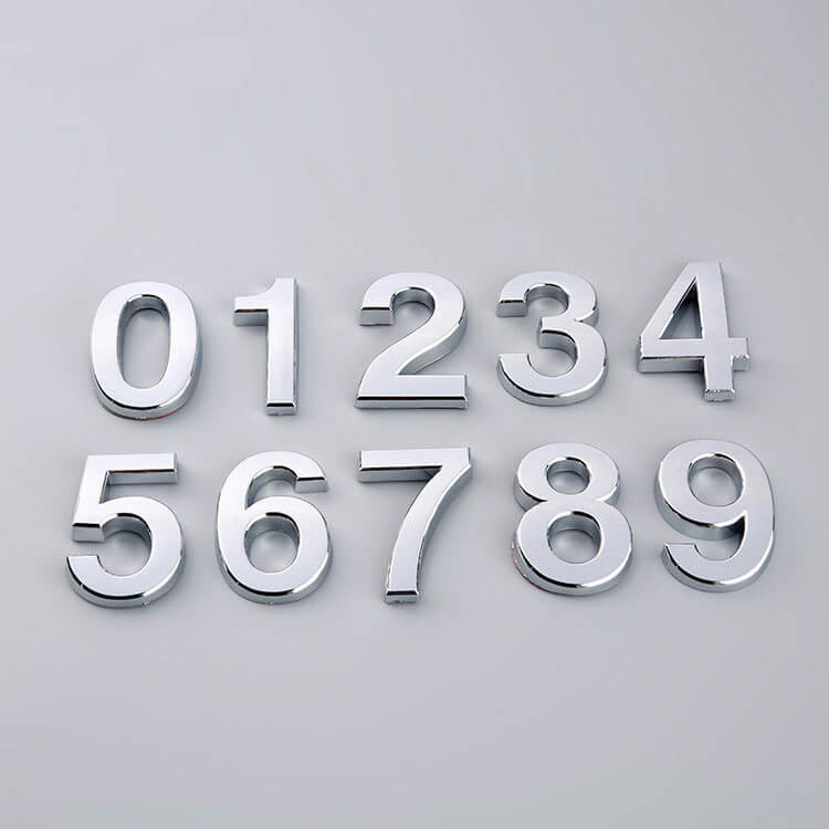 Hotel Digital Signage & Floor Number Plates | Modern Room House Number Signs Stylish Hotel Displays