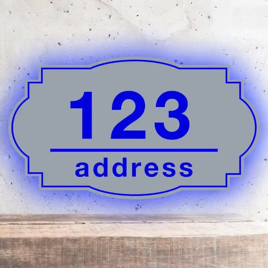 Decorative lighted numbers LED Backlit Numbers