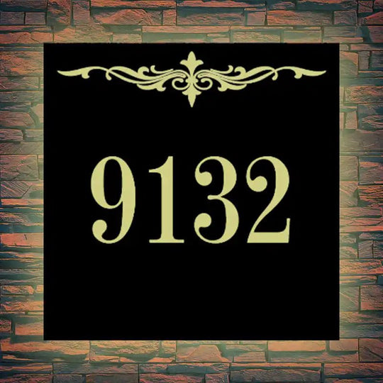 solar led house number signs House Number Light Box Custom House Number Sign,LED House Number Box free shipping