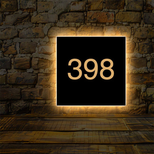 whitehall custom address plaques custom lighted address sign lightbox sign custom