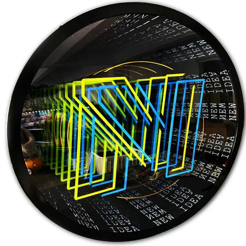 Custom Infinity Mirror Light Box Signs | 3D LED Illuminated Art