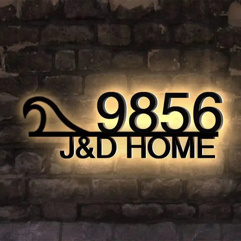 DIY Address Light Box Kits | Build Your Own Illuminated House Number Sign