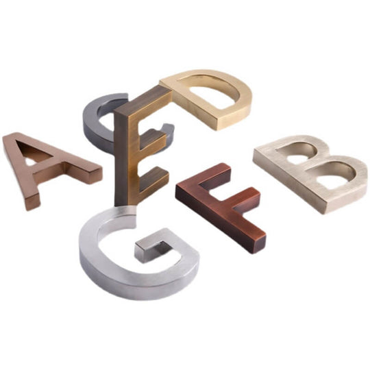 Metal Letters and Numbers for Signs