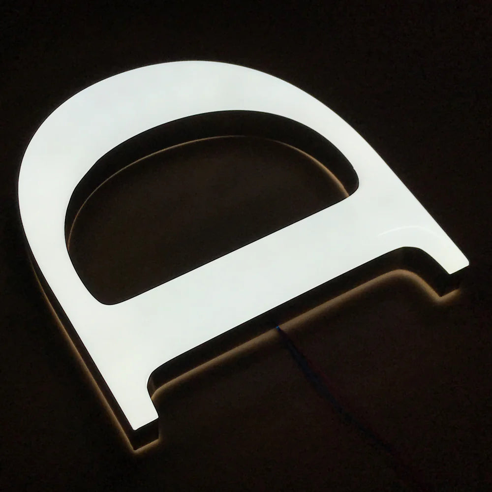 Affordable backlit house numbers light up address signs for houses