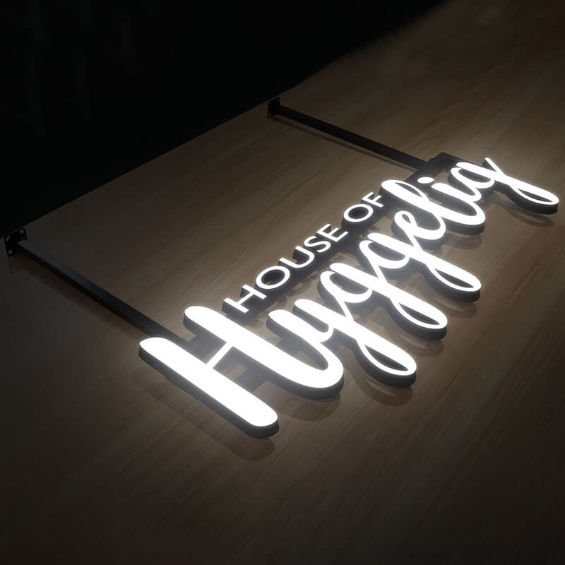 Best front lit channel letters for business signage near me