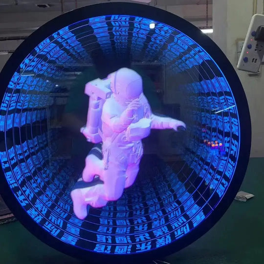 Infinity Box Room Color-Changing Infinity Mirror Light Box Sign for Kids' Rooms ...