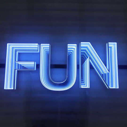 Infinity Mirror LED Sign