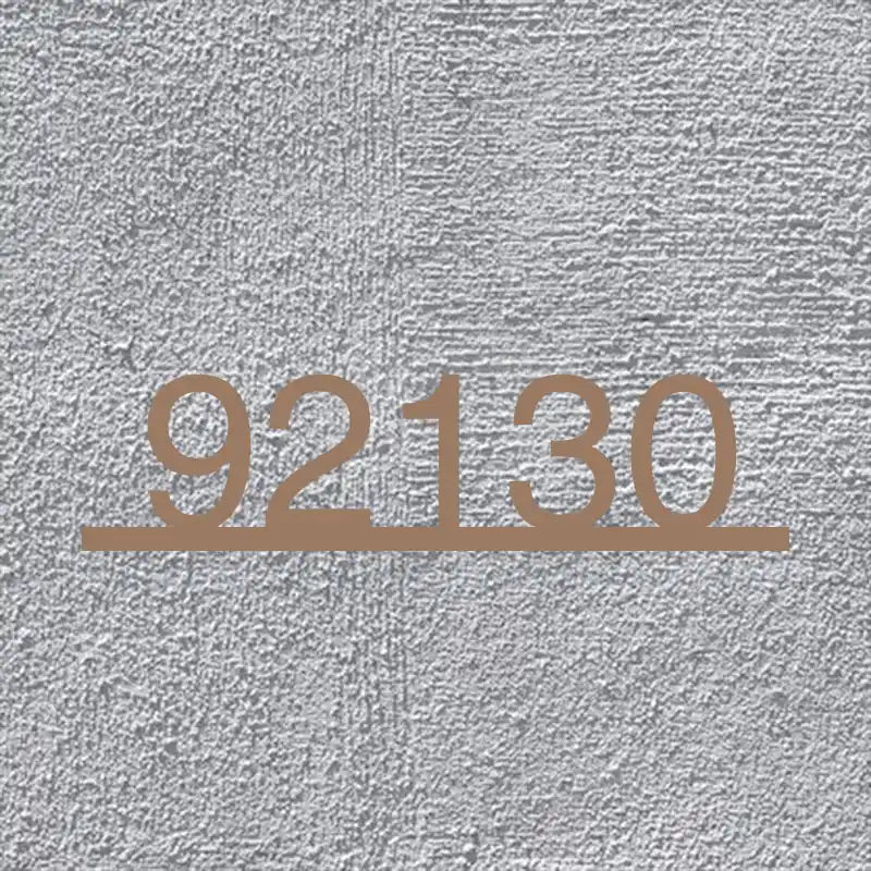 Custom Illuminated Room Number Sign - Personalized Modern Door Sign ...