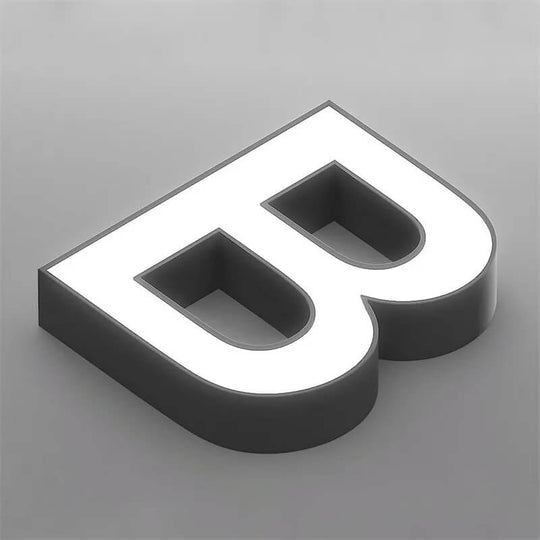 Custom Lighted Letters & Signs with Weatherproof Lighted House Numbers for Outdoor Use  