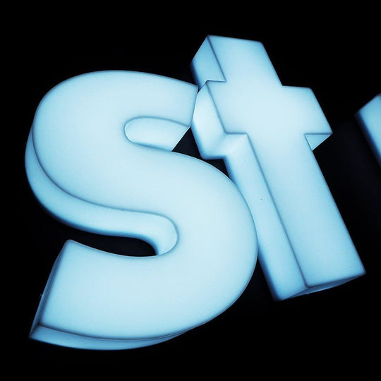 Whole-Lit Acrylic Dimensional Letters - Bright LED Business Signage for Modern Indoor & Outdoor Use