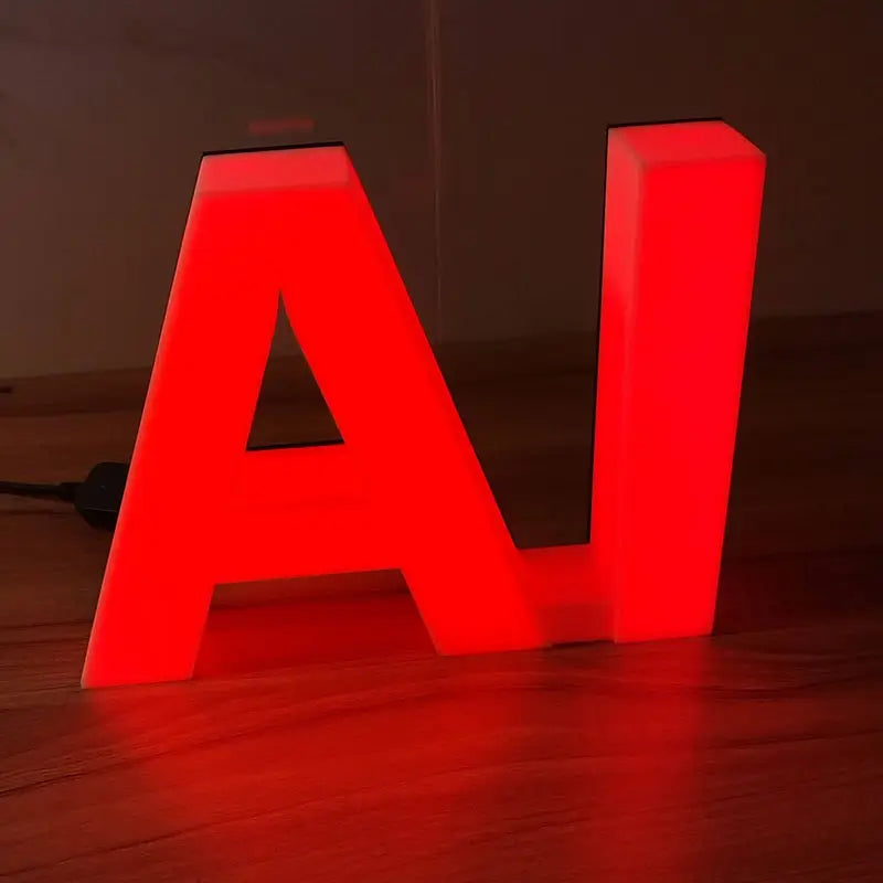 Custom shaped acrylic LED signs near me