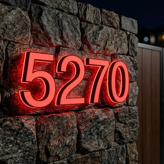 Dual-Lit-Address-Sign-Front-Backlit-Acrylic-House-Numbers