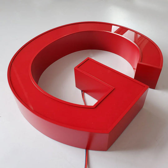 3D LED Sign Custom Acrylic Logo Custom Front Lit Signage with Lighted House Numbers