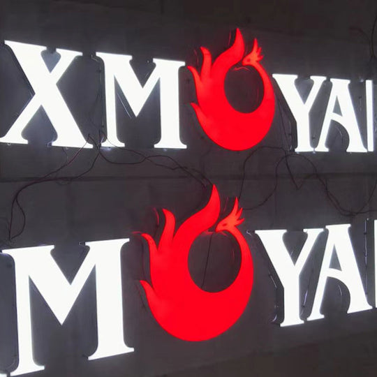Front lit signs for medical clinics and healthcare centers