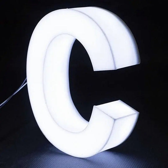Frosted acrylic backlit signs for corporate