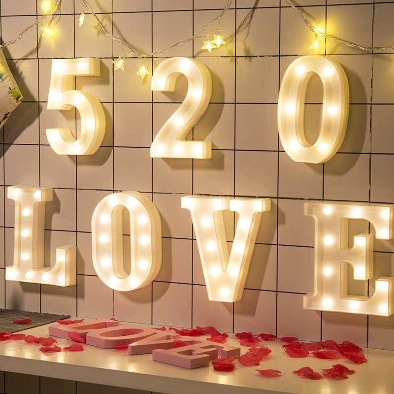 Custom Giant LED Letters & Numbers | Event Decor Signs ...