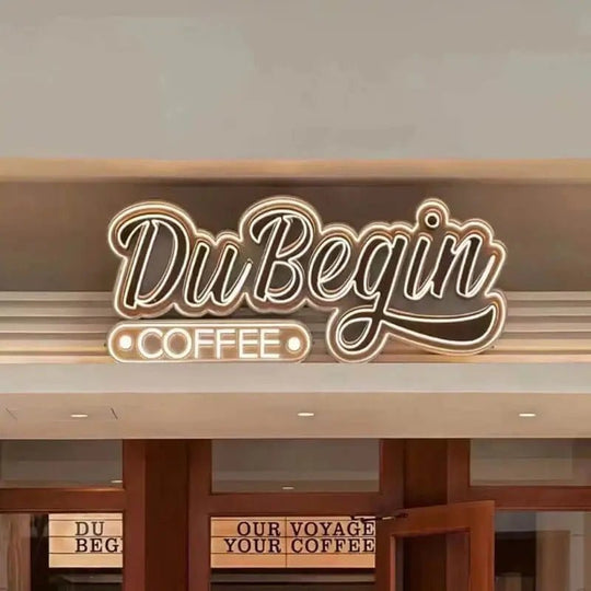 LED marquee neon letters for café menu boards