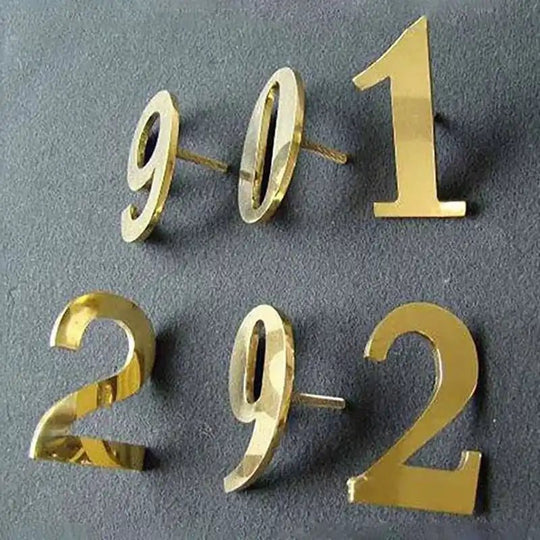 metal address signs for yard